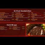 Timberwolf Cafe Menu