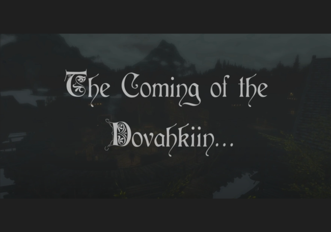 Skyrim Animation