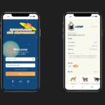 Interstellar Cat Groomers Login and Landing Screens